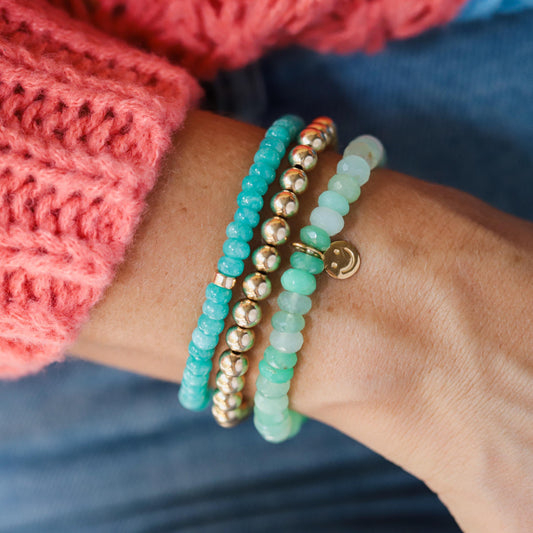 Chrysoprase - 14K