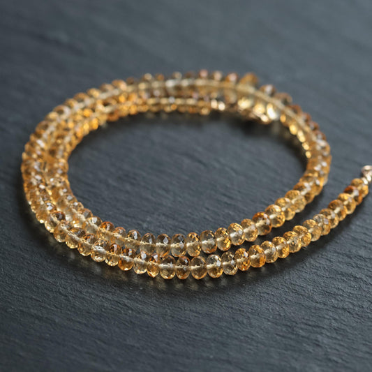 Citrine necklace