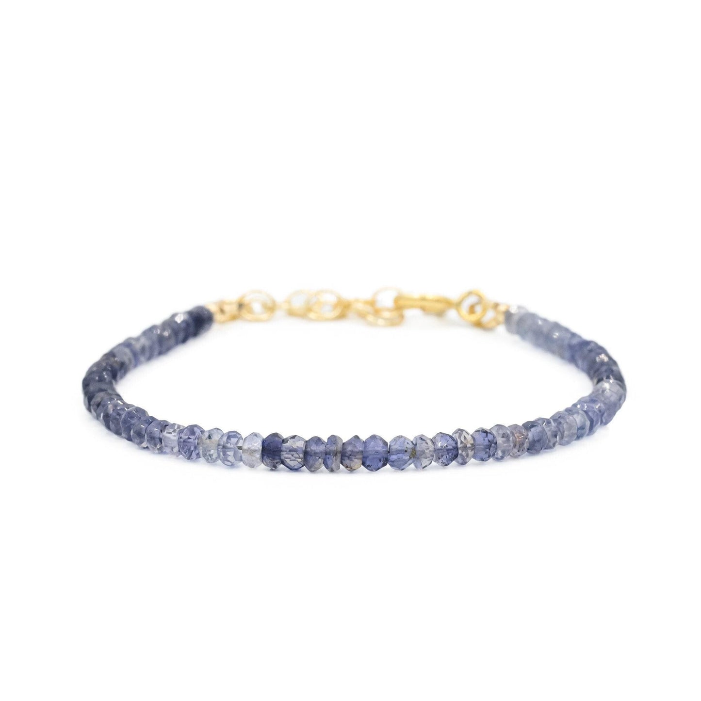 Iolite Ombre Bracelet - 14K