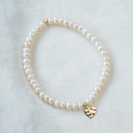 Freshwater Pearl Bracelet - 14K