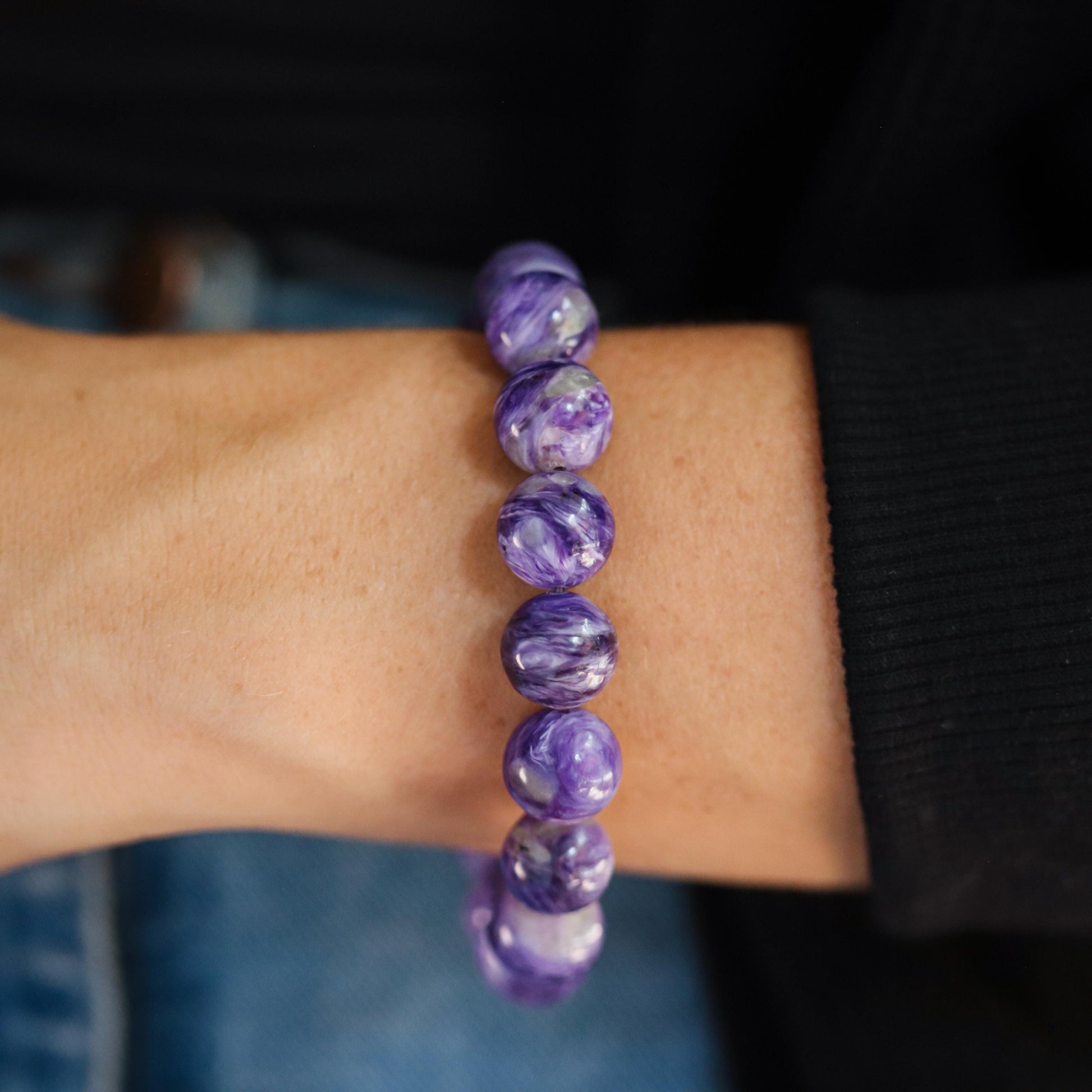 AAAA+ Grade Charoite 12mm