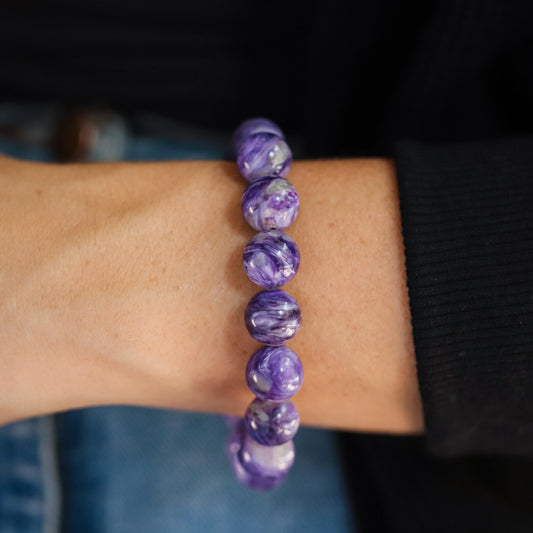 AAAA+ Grade Charoite 12mm