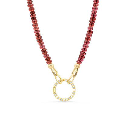 Natural Garnet Necklace