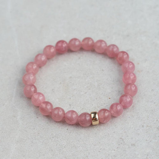 Madagascar Rose Quartz - 14K