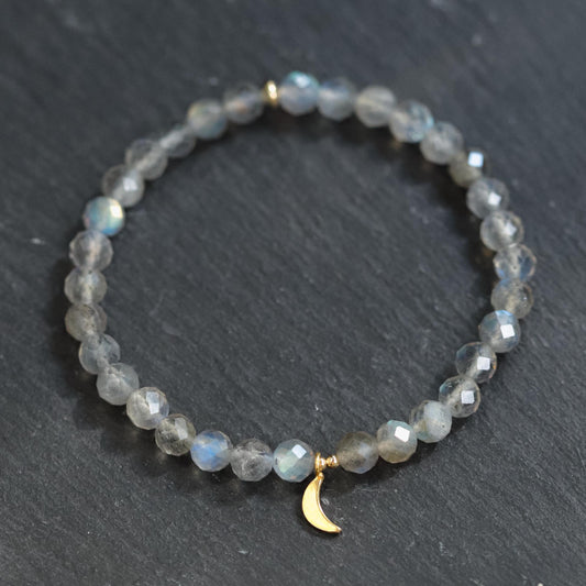 High flash labradorite