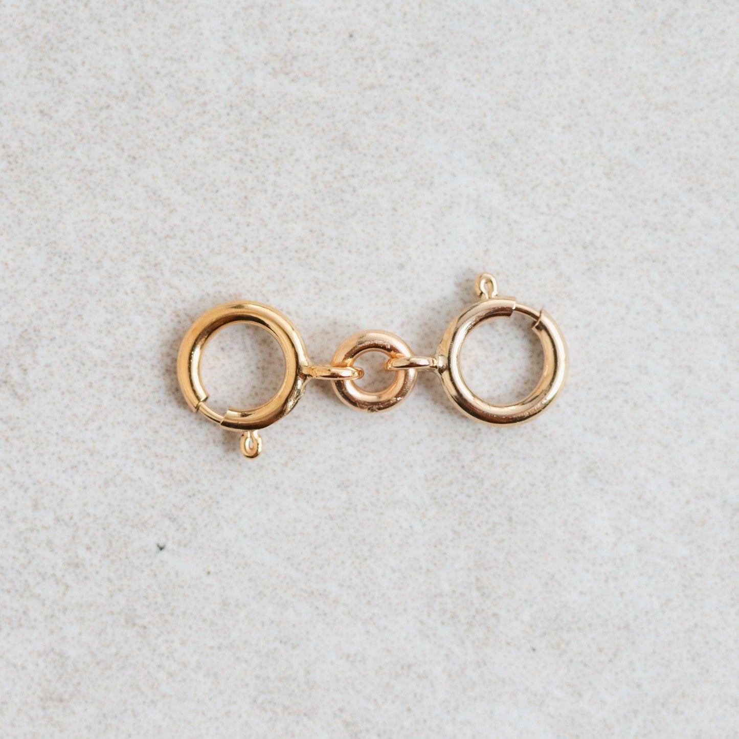 14K gold filled necklace connector PD