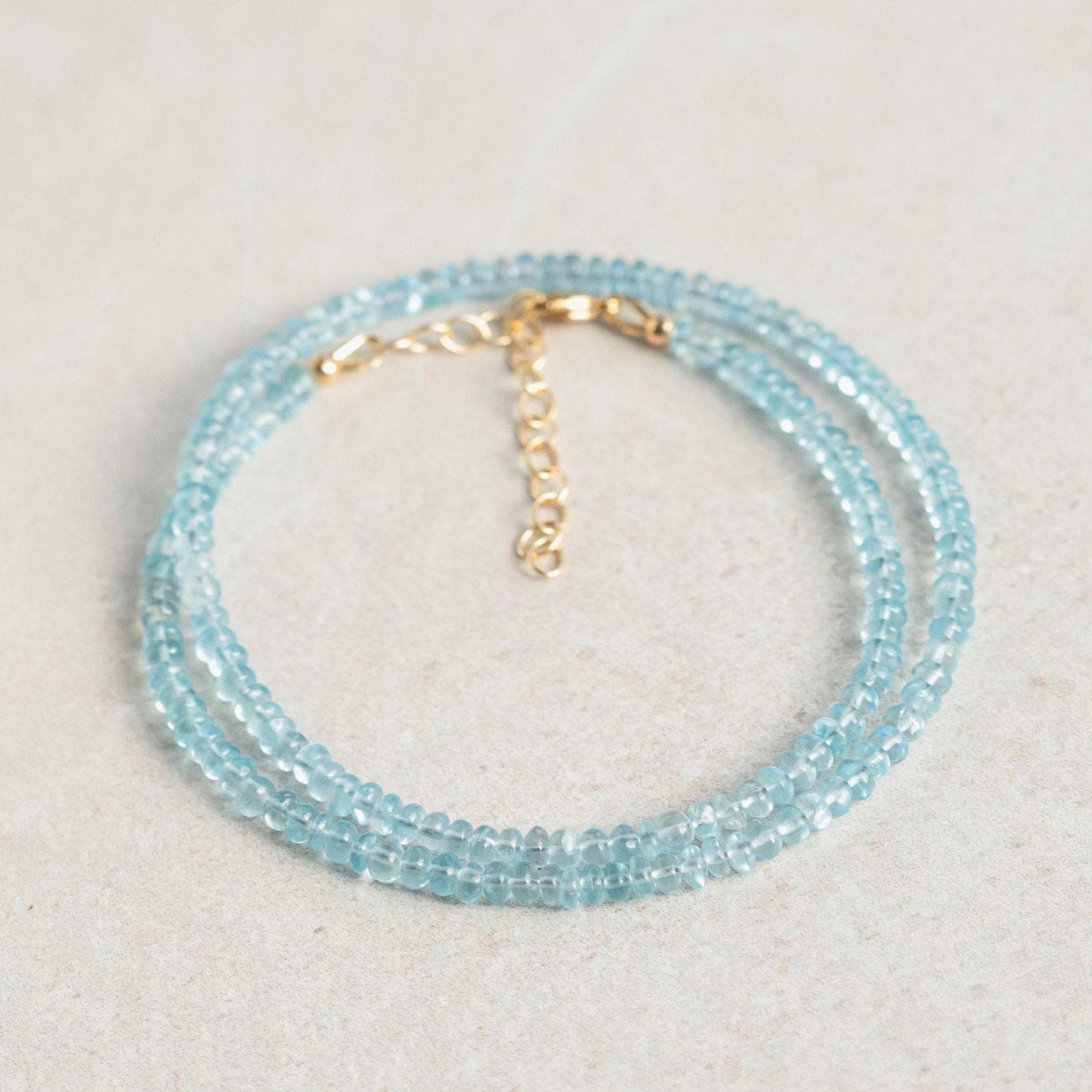 AAAA+ Aquamarine Necklace | March Birthstone | Women's Aquamarine Necklace [ENAP1475] | blue aquamarine | Natural Aquamarine | aquamarine