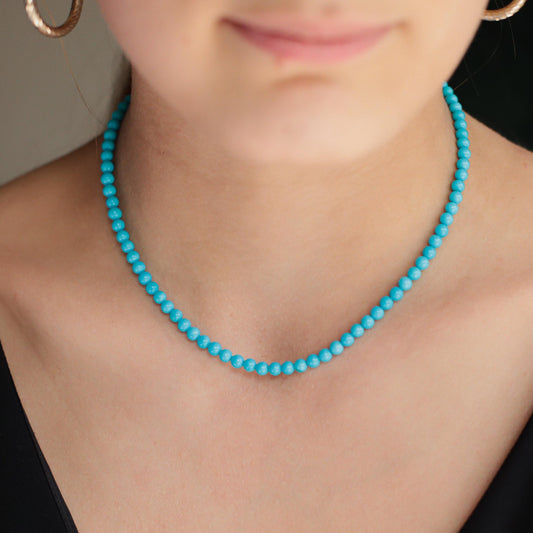 14K Sleeping Beauty Turquoise