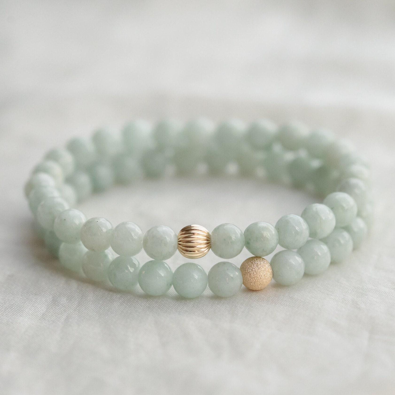 Jadeite prosperity bracelet