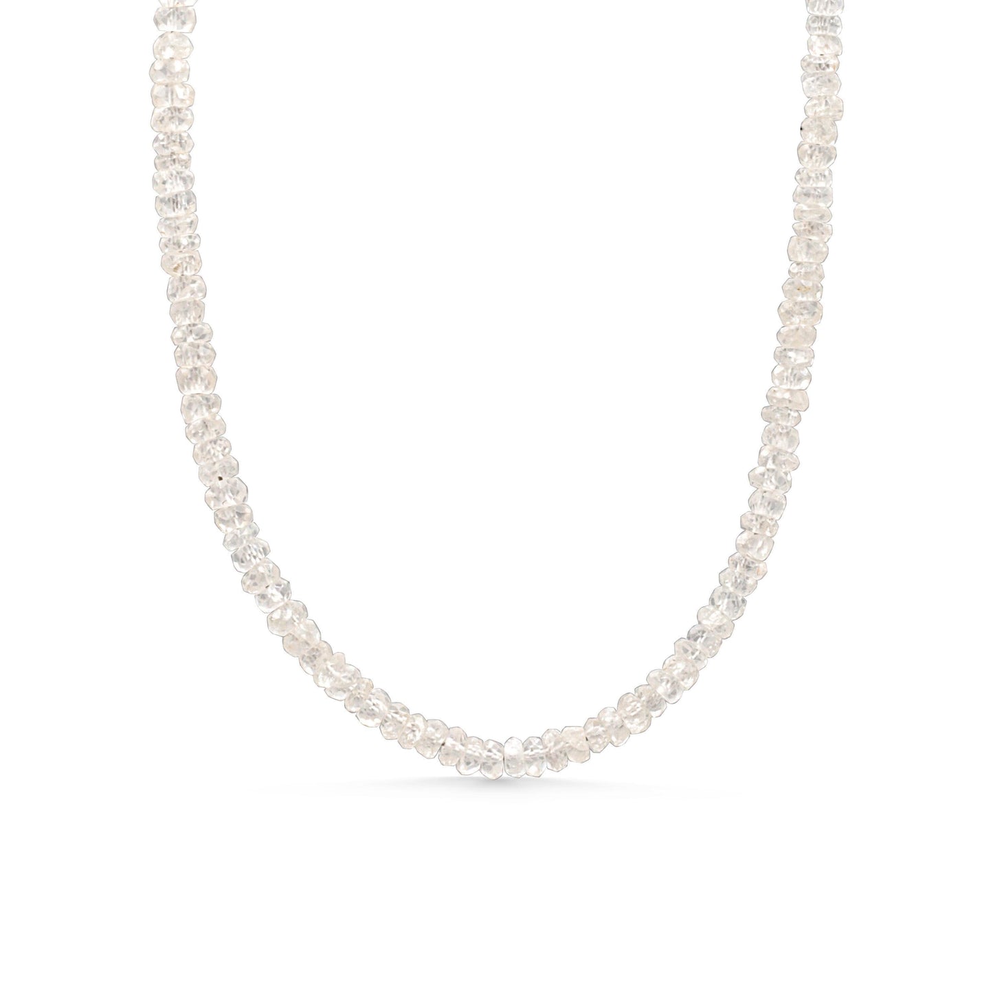 Earthy Zircon Necklace - 14K