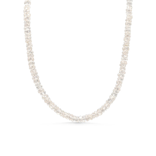 Earthy Zircon Necklace - 14K