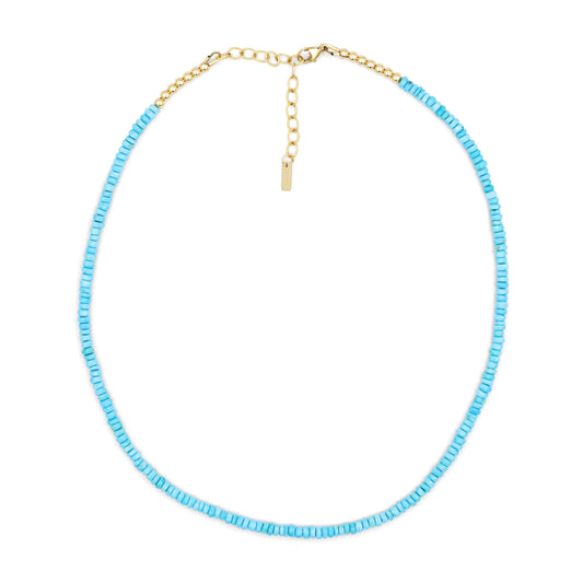 Sleeping Beauty Choker - 14K Gold Filled