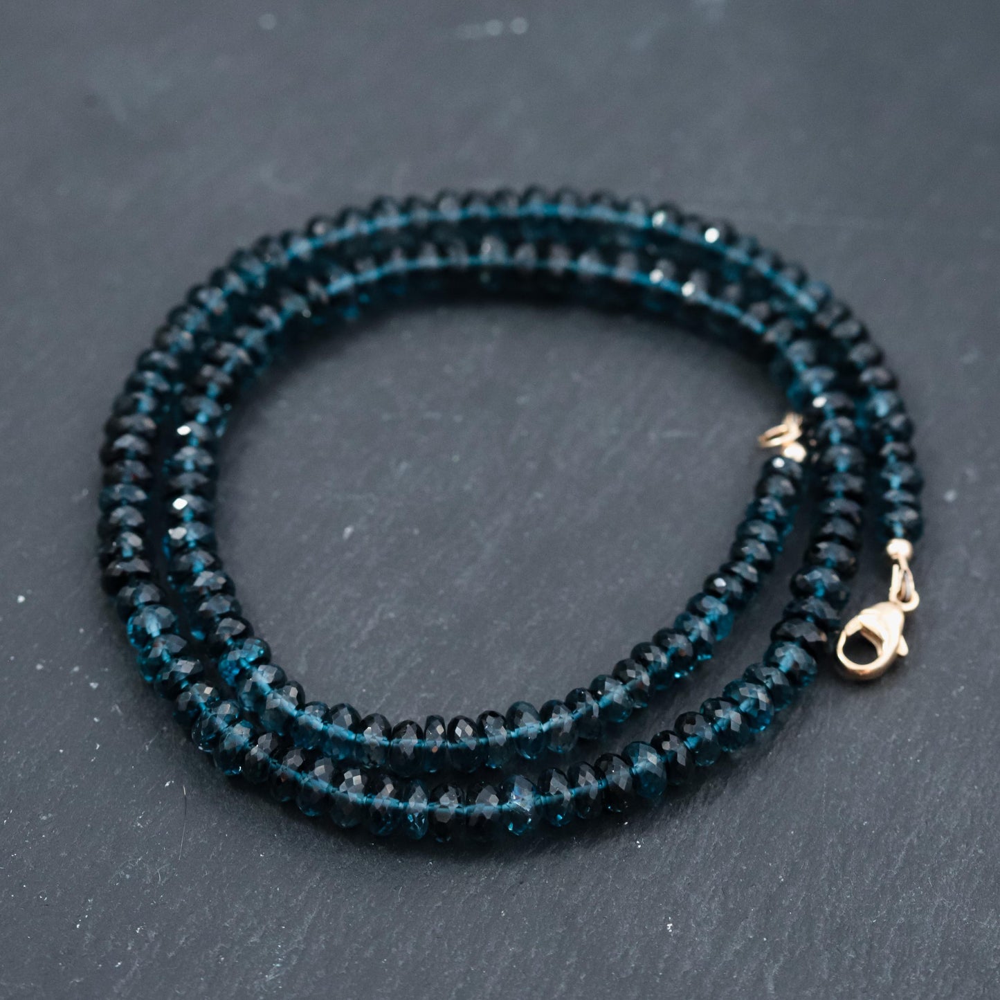 London Blue Topaz - 14K