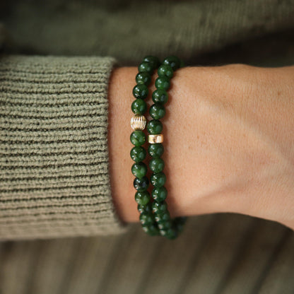 Canadian Jade 6mm - 14K