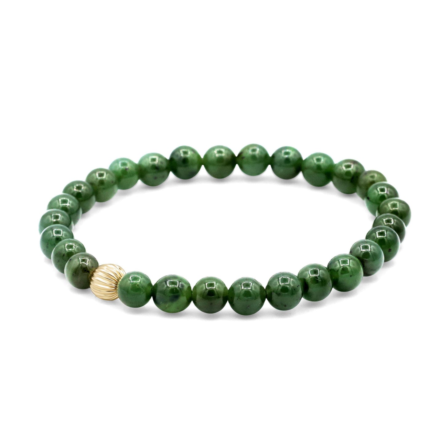 Canadian Jade 6mm - 14K