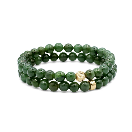 Canadian Jade 6mm - 14K