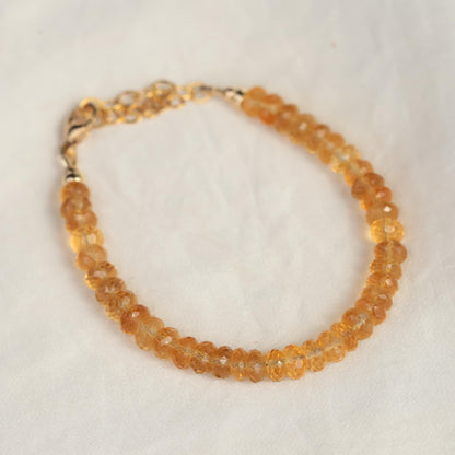 Citrine Bracelet - 14K Gold Filled