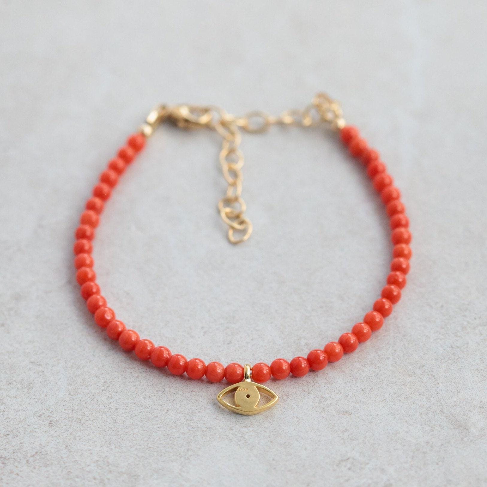 Coral evil eye