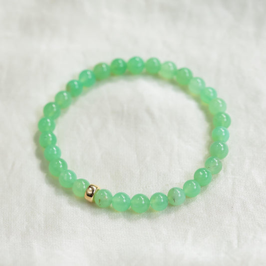 AAAA+ chrysoprase 6mm