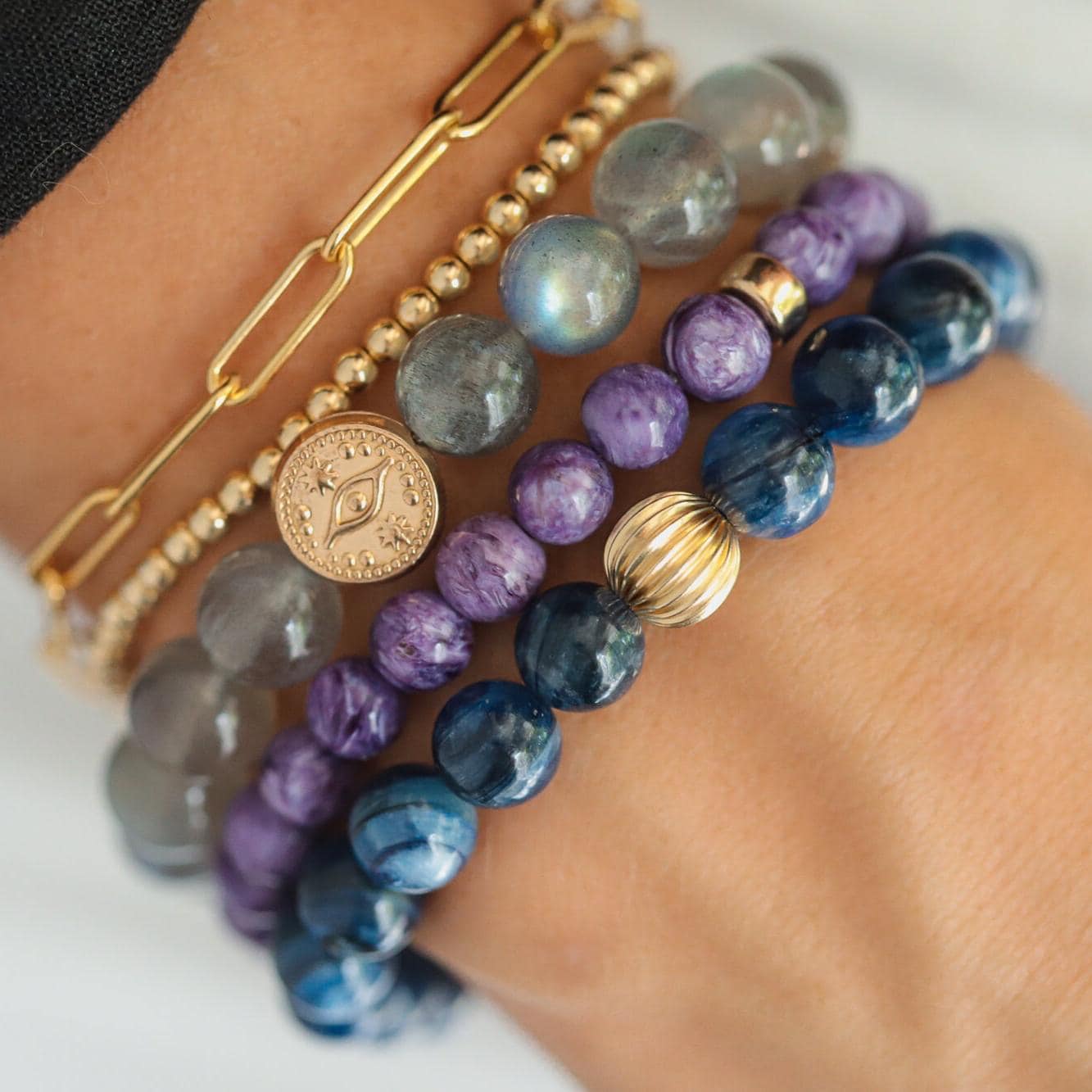 Ultra Violet Charoite Bracelet
