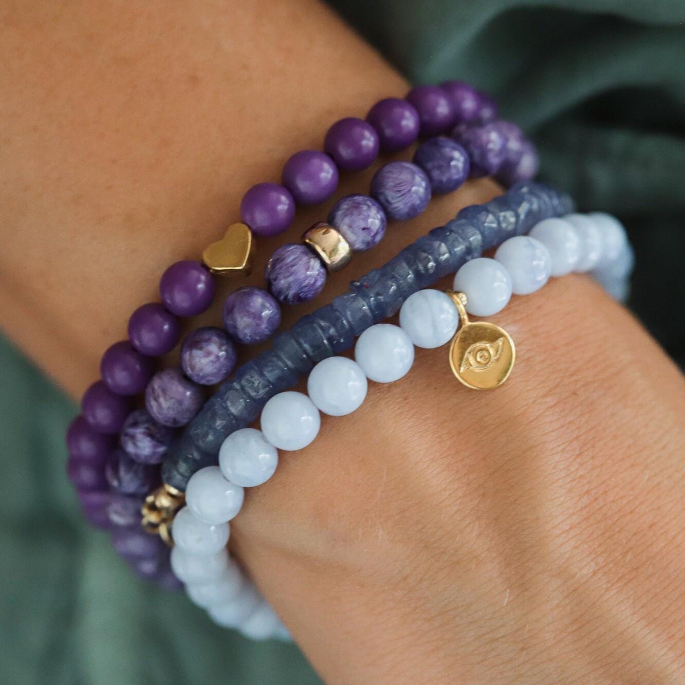 Ultra Violet Charoite Bracelet