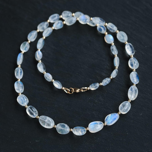 Moonstone Ethereal Glow - 14K