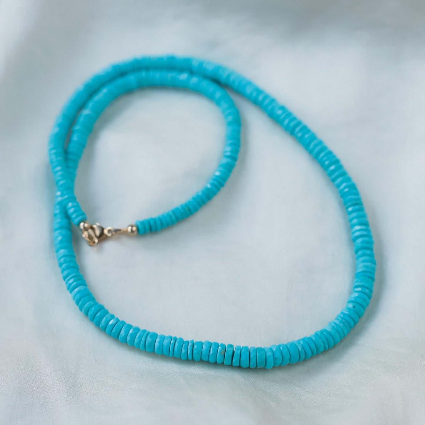 Arizona Turquoise Necklace - 14K