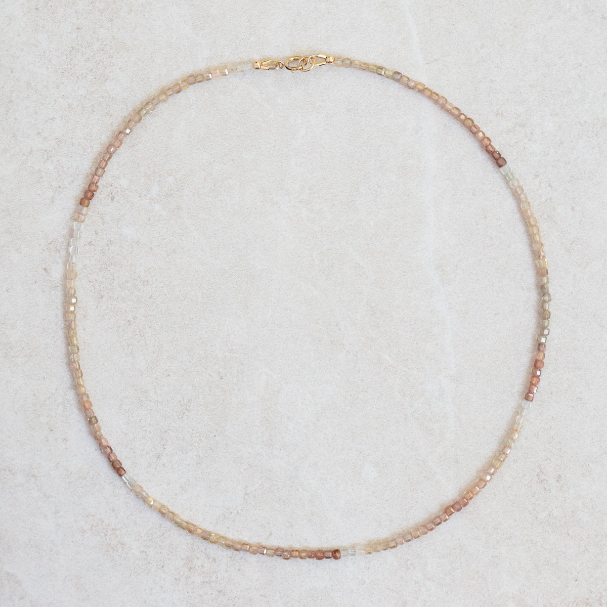 Sparkly zircon choker