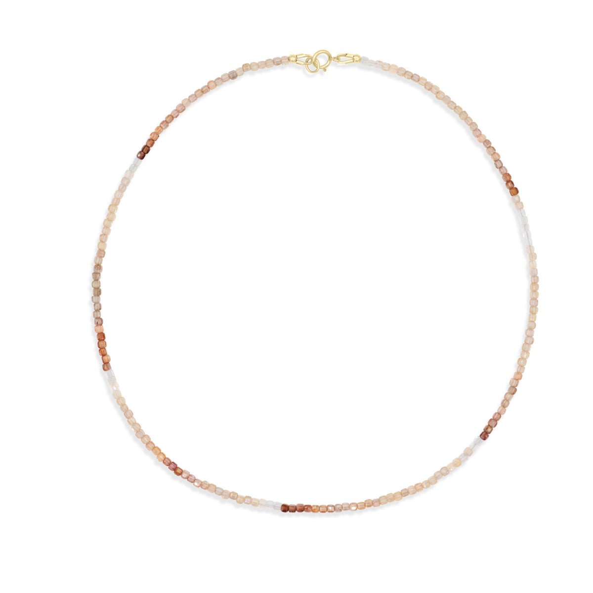 Sparkly zircon choker