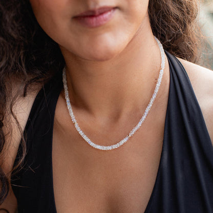 Rainbow Moonstone Necklace