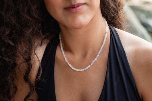 Rainbow Moonstone Necklace