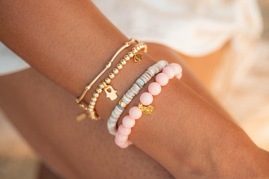 Australian Opal Heishi Bracelet