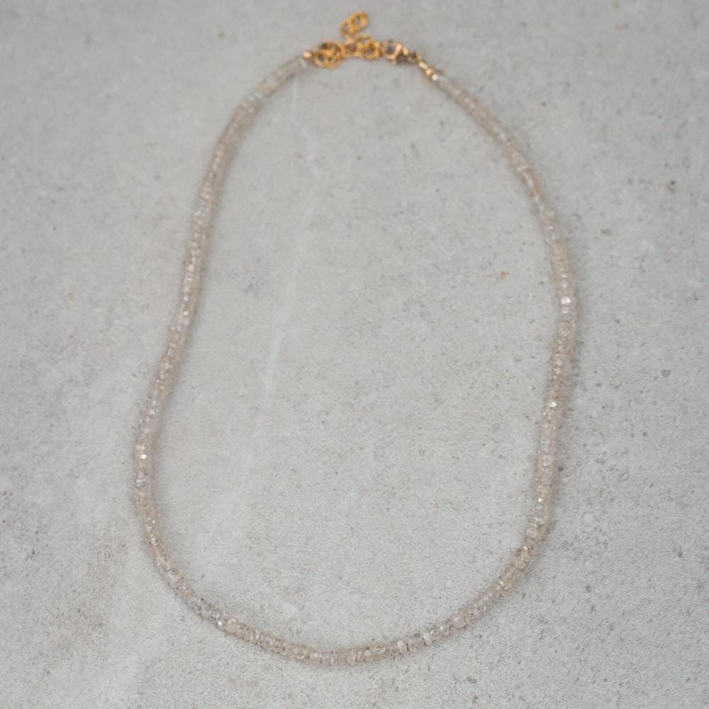 Stack of 3! Andalusite Necklace | Andalusite Beaded Necklace | Andalusite necklace for women | AAAA+ Andalusite | real Andalusite jewelry W