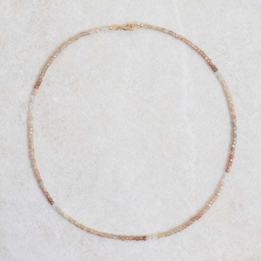 Stack of 3! Andalusite Necklace | Andalusite Beaded Necklace | Andalusite necklace for women | AAAA+ Andalusite | real Andalusite jewelry W