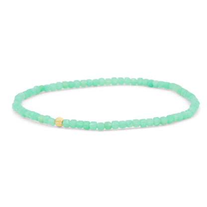 Chrysoprase Bracelet - 14K