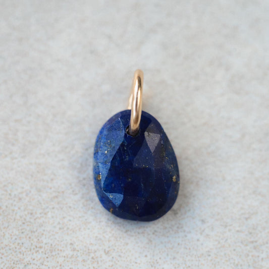 Lapis Lazuli pendant - 14K