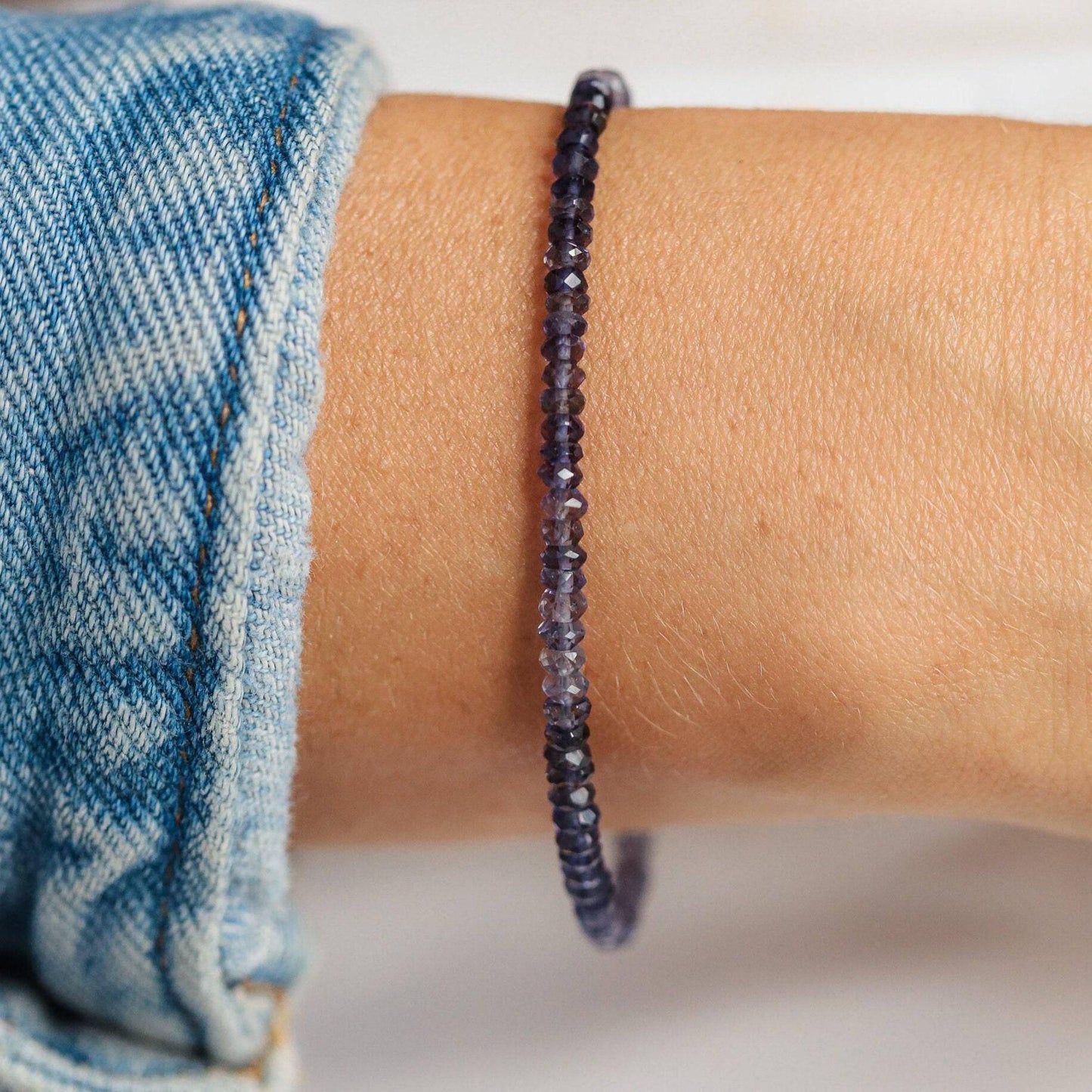 Iolite Ombre Bracelet - 14K