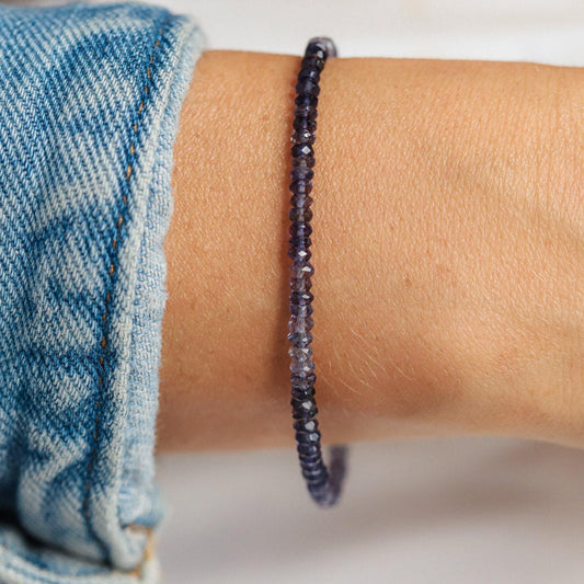 Iolite Ombre Bracelet - 14K