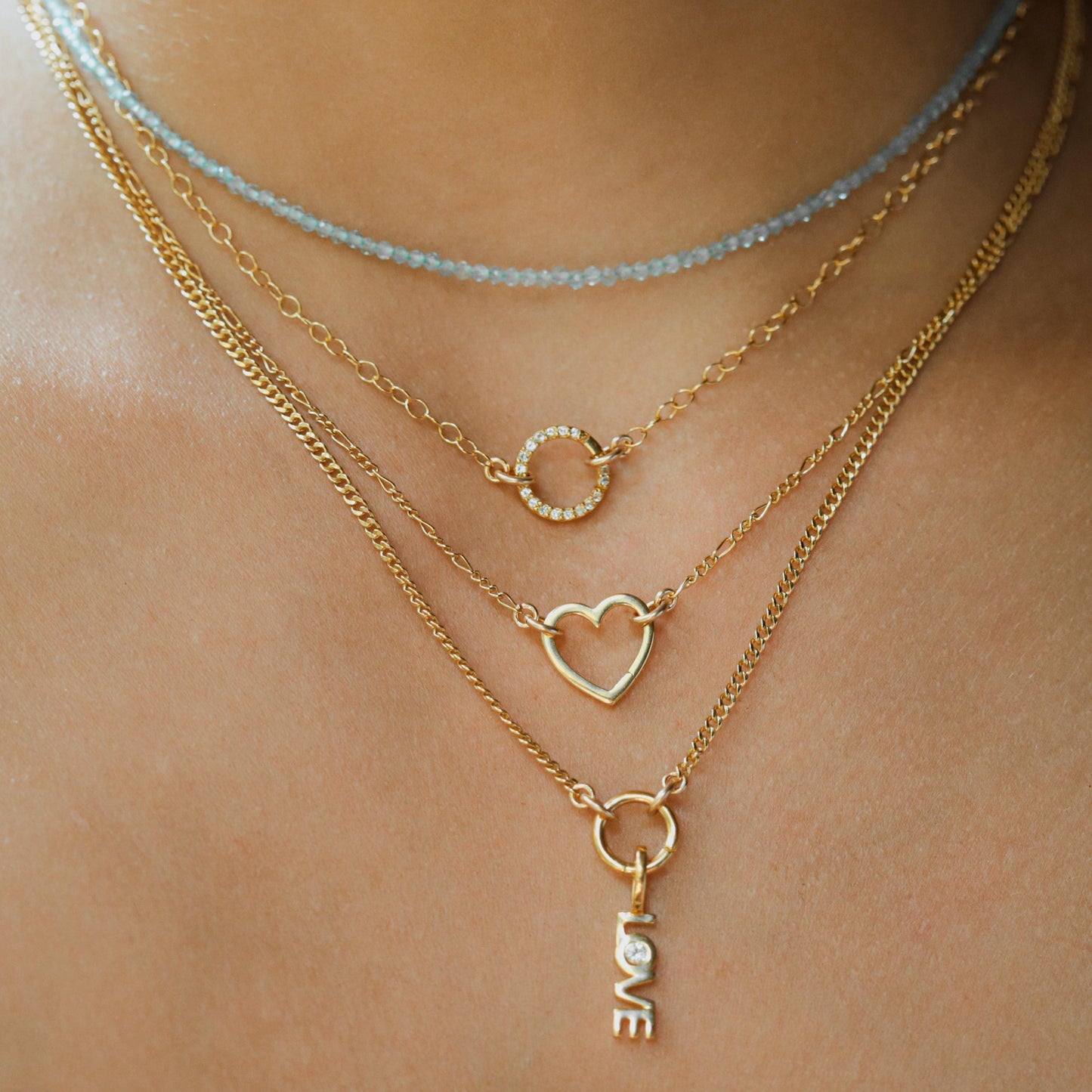 Solid 14K gold Blue Topaz | dainty blue topaz gold | November birthstone necklace | genuine blue topaz jewelry | blue topaz AAA necklace