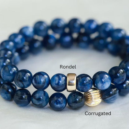 Blue Kyanite Bracelet 8mm