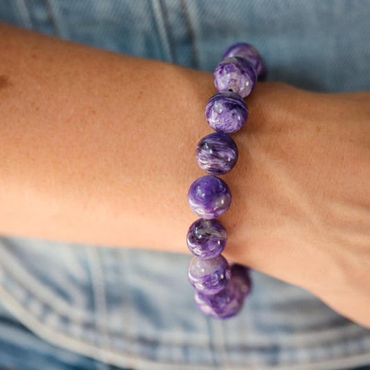 AAAA+ Grade Charoite 12mm