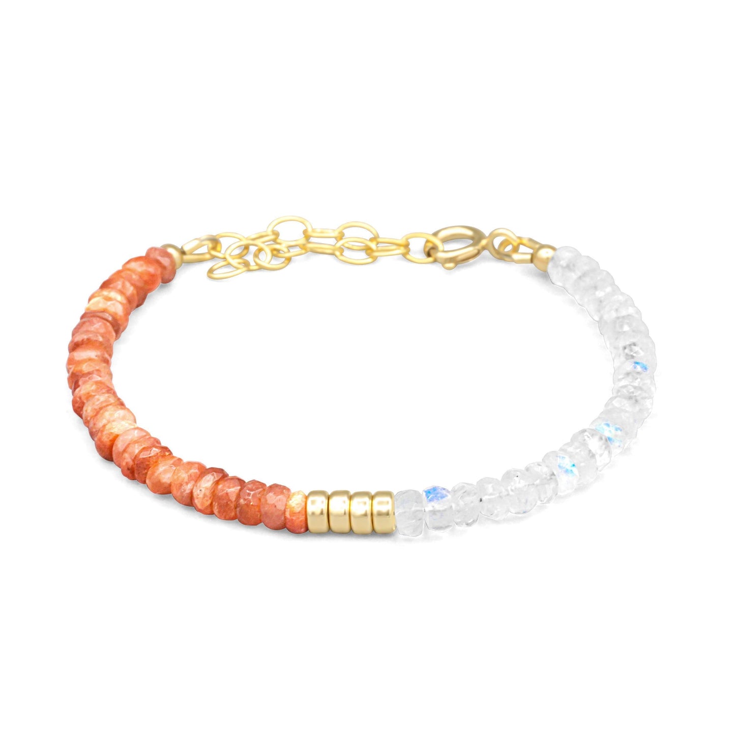 Sunstone + Moonstone Clasp