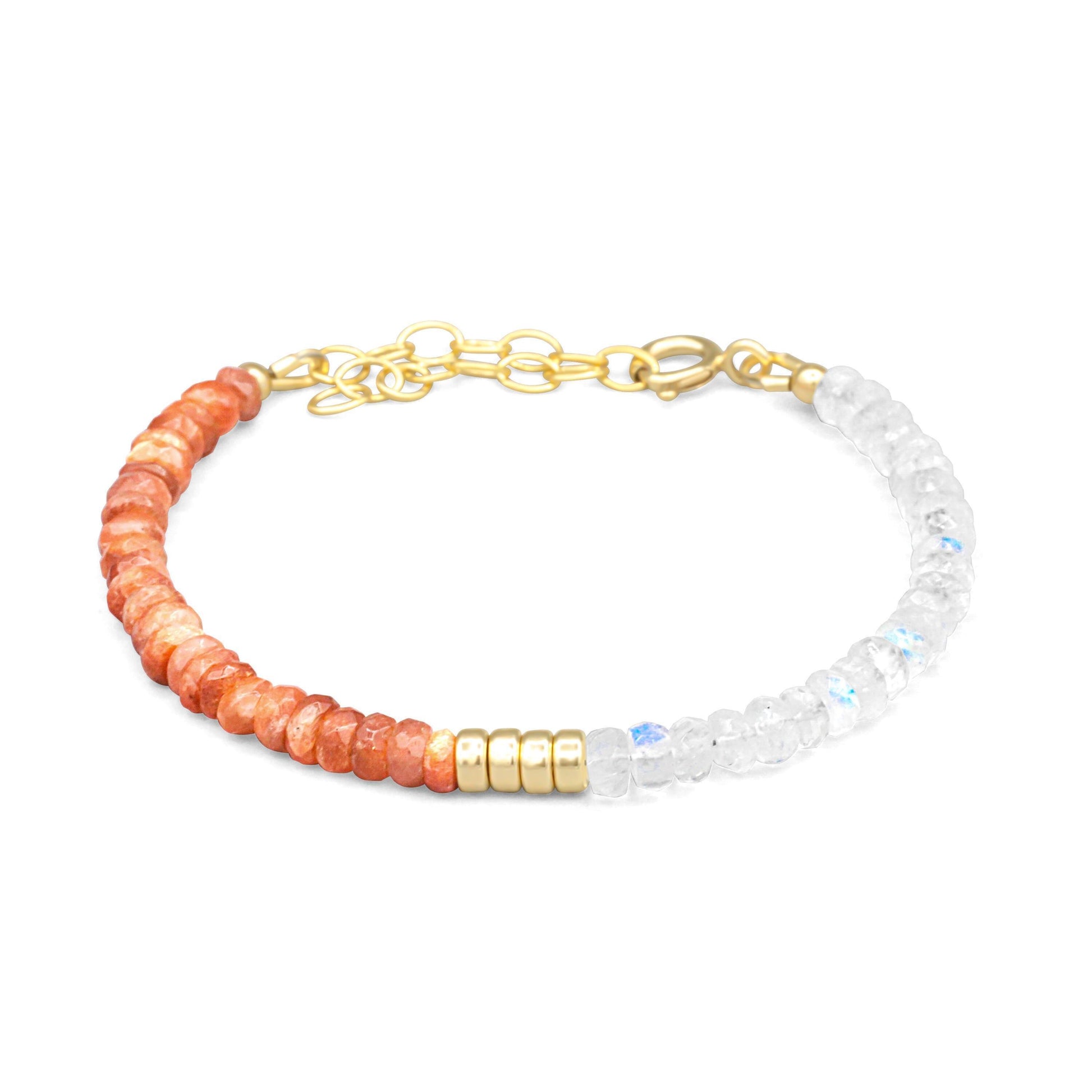 Sunstone + Moonstone Clasp