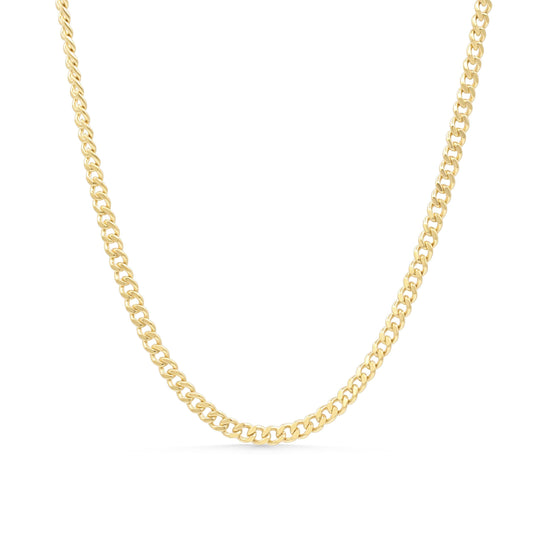 14k Gold Filled Curb Chain Necklace