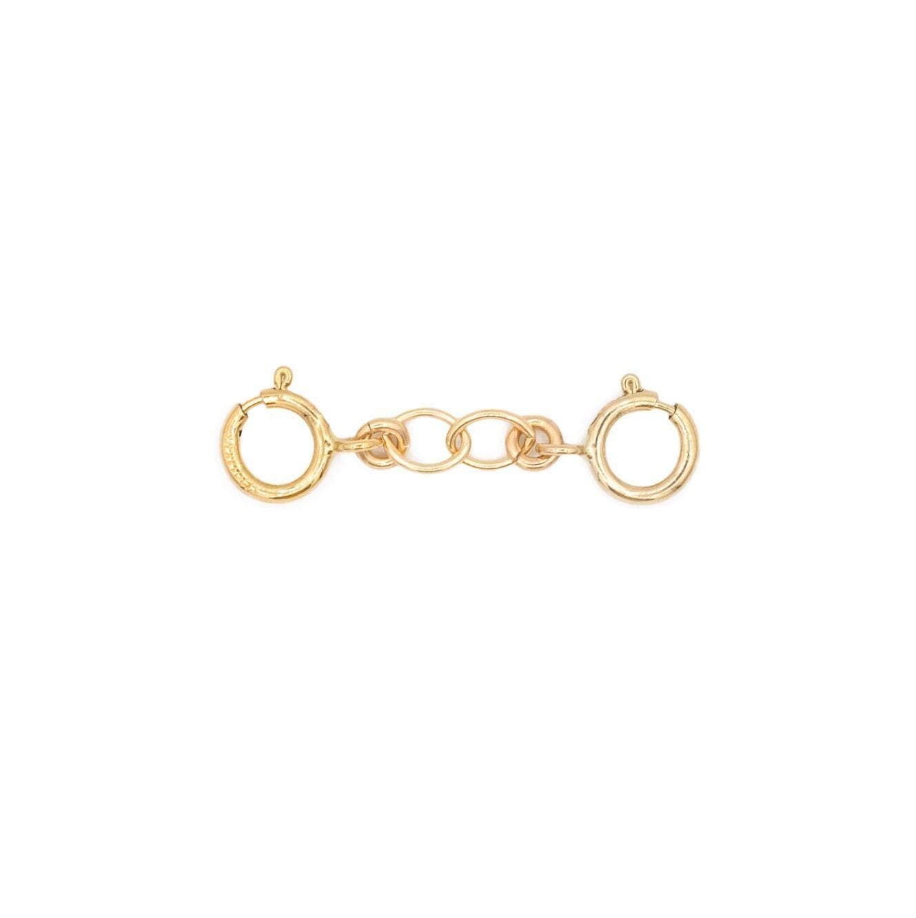 14K gold filled necklace connector PD