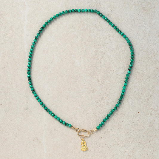 Gold Vermeil Buddha Pendant