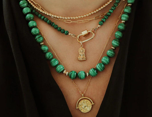 Gold Vermeil Buddha Pendant