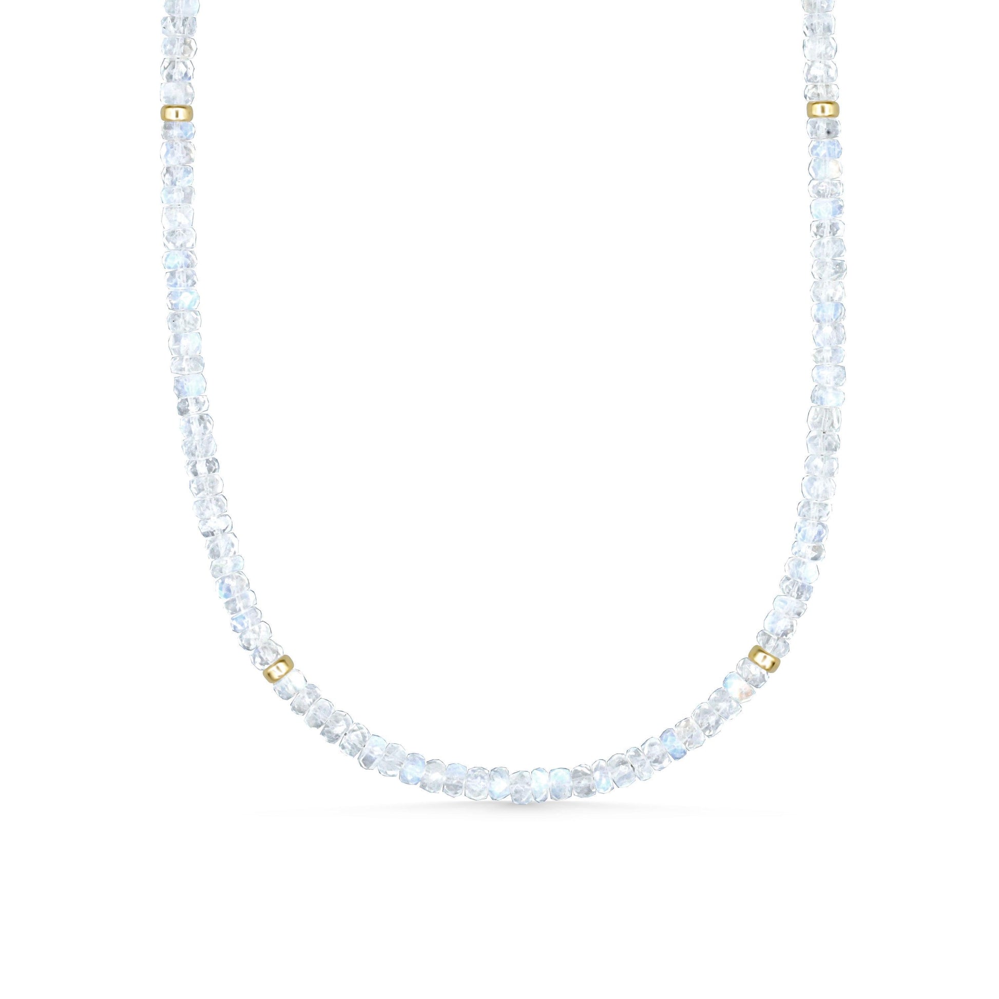 Rainbow Moonstone Necklace