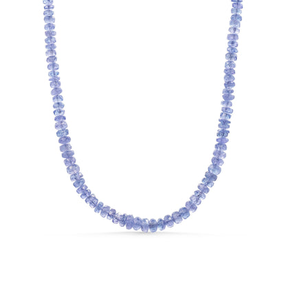 AAAA+ Genuine Tanzanite necklace, beaded tanzanite necklace [ENTP1076] Violet Flame Energy, AAA tanzanite, Third Eye Chakra, Psychic *BSS *G
