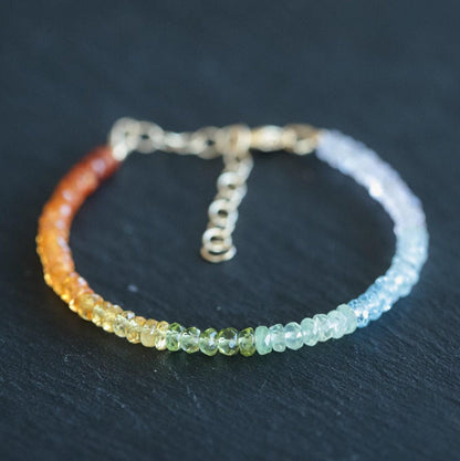 Multi-Gemstone Bracelet – Radiant Harmony